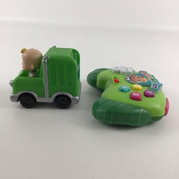 Cocomelon Lots To Learn Game Controller Green Trash Truck Push Vehicle Lot 2020 - Picture 4 of 7